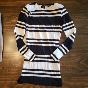 Striped mini dress